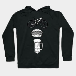 Bike, Burger & Beer HT Hoodie